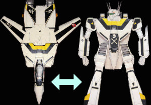 Transformed showing Jet to Robot transformation