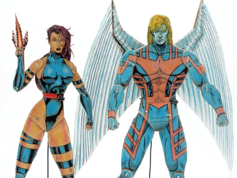 Psylocke with Archangel