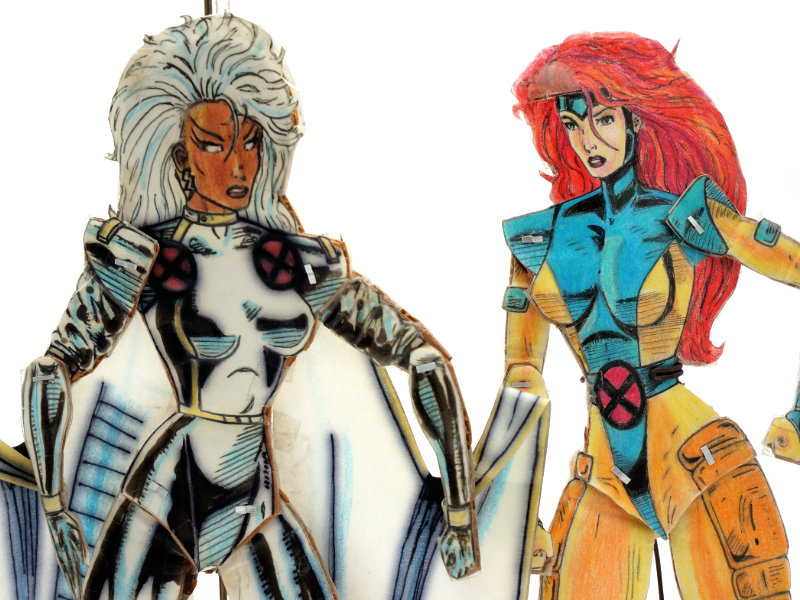 Jean Grey with Storm